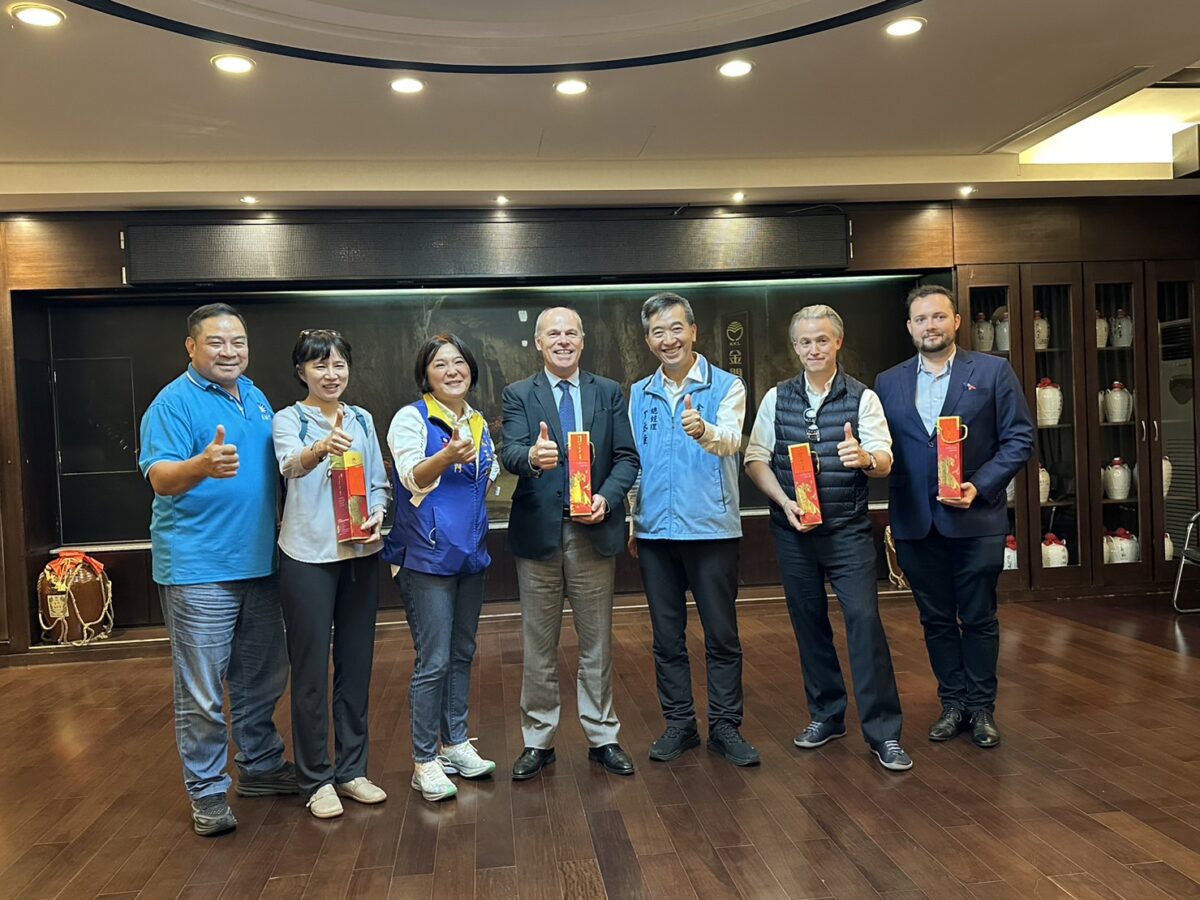 立委陳玉珍接待加拿大駐台代表   擦亮金門品牌   推向國際舞台備受肯定