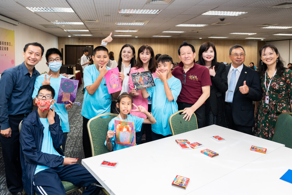 深化文化平權    ART TAIPEI 2023 藝術教育日療癒孩童心