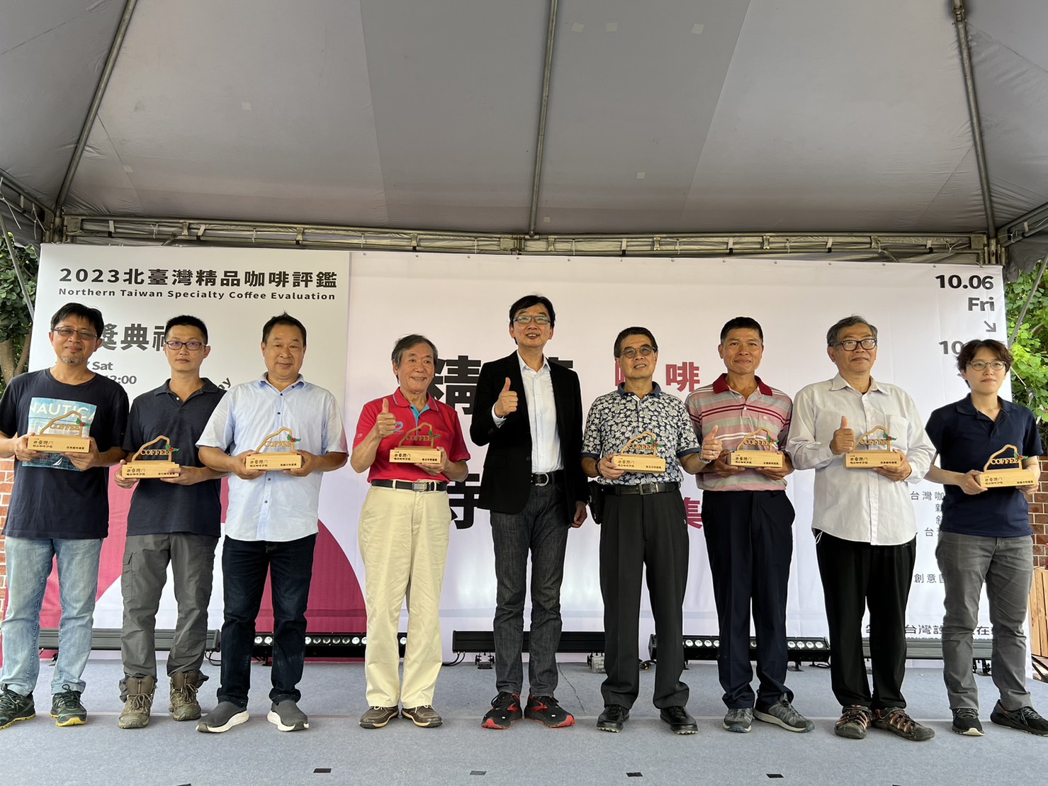 北臺精品咖啡評鑑結果出爐   新北農友邱建明奪特選獎