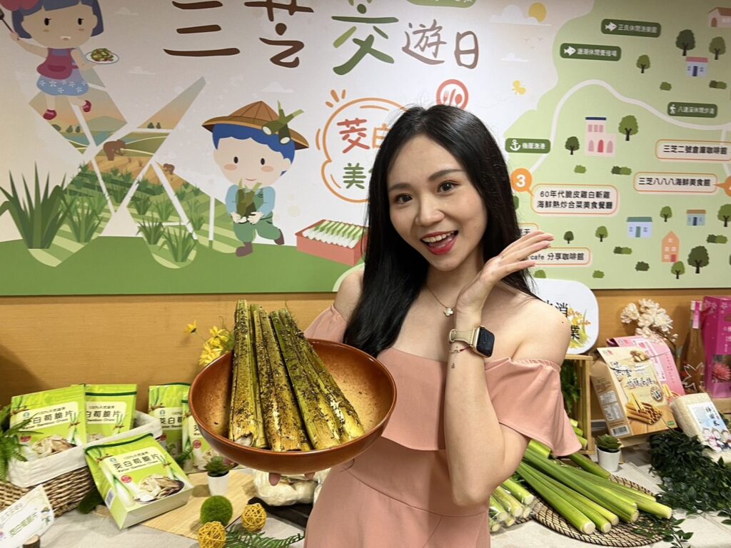 ▲ 三芝筊白筍產季到,業者大力推廣與促銷。(圖/新北農業局 提供)