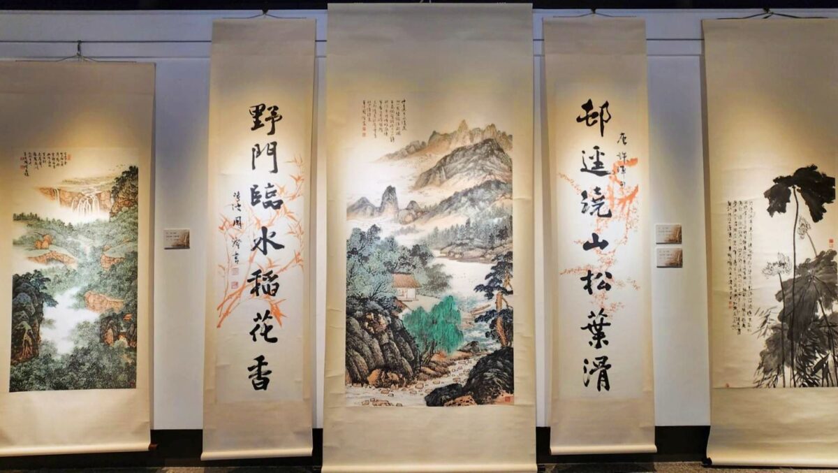 筆歌臺灣   墨濡鄉土   紀念周澄   臺灣山水藝術學會師生暨會員展   見證文人情懷風範