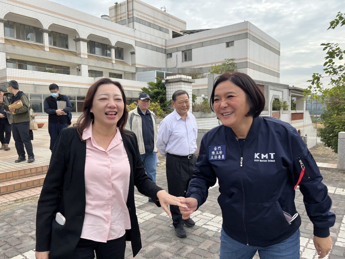 爭取將金門警光會館改建社福機構   陳玉珍與陳琬惠立委   實地會勘盼中央地方雙贏
