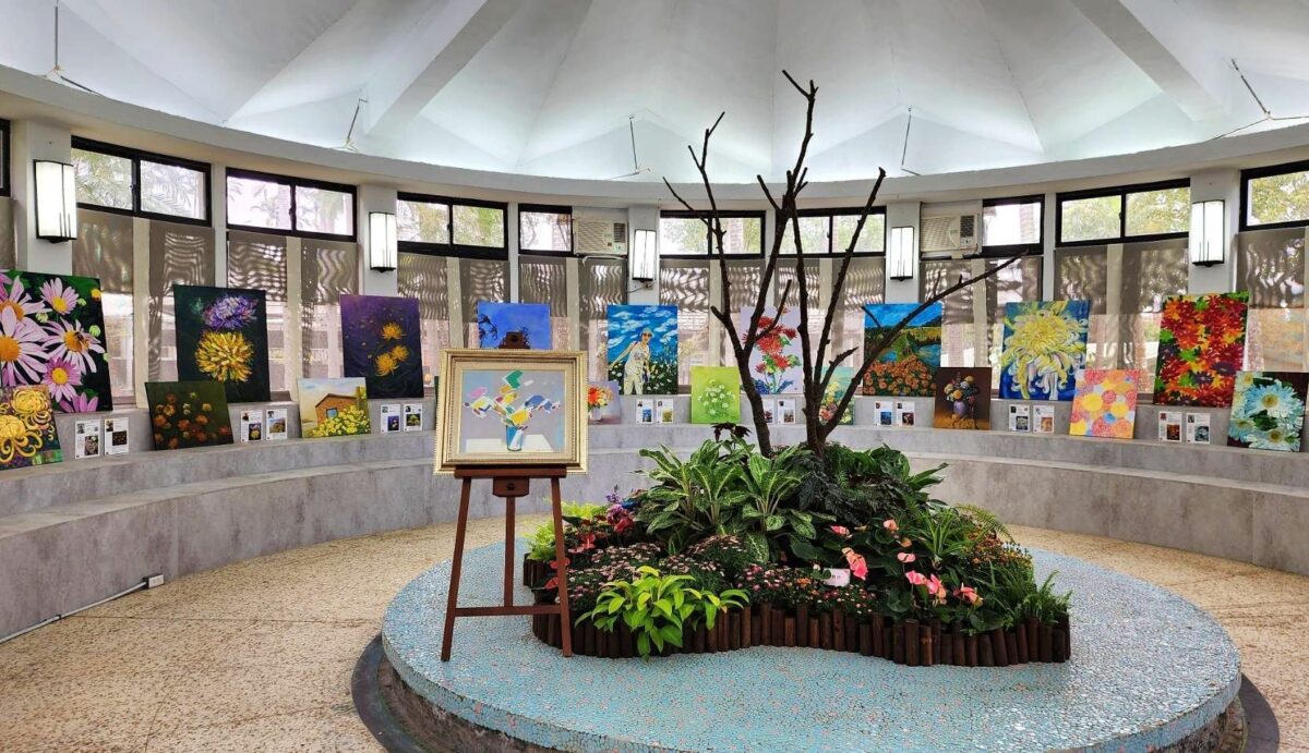 菊花開了  心花怒放  臺灣三E美術會士林官邸菊展   用藝術揮灑美麗世界