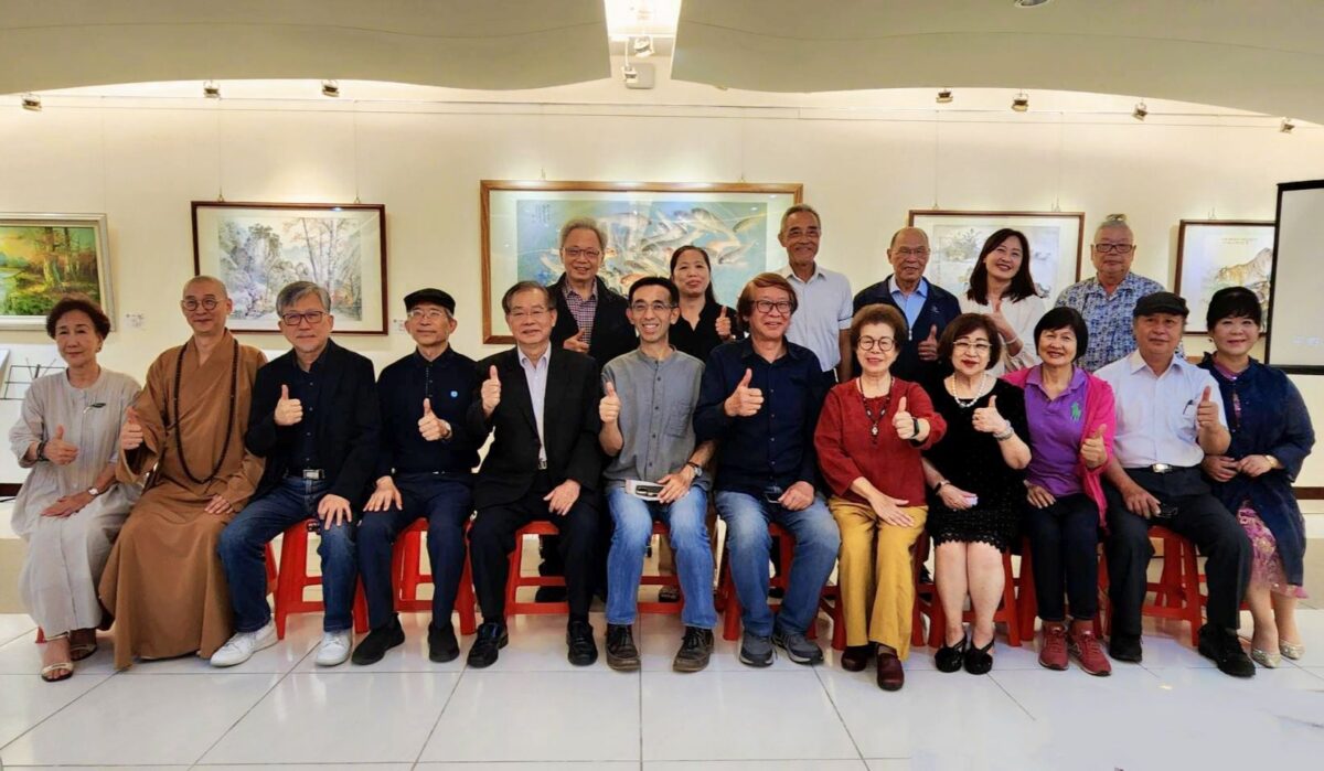 從社子出發   向文化邁進   臺灣前輩藝術家洪曜平   隨緣自在創作風範   百歲紀念展永續傳承