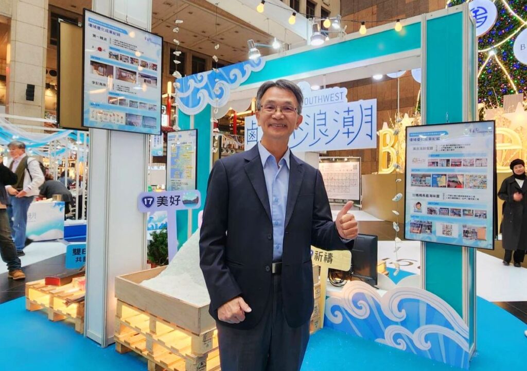 ▲觀光署雲管處處長許宗民,為活動大力行銷雲嘉南的旅遊及美食美景,備獲好評。(記者 辛澎祥/攝)