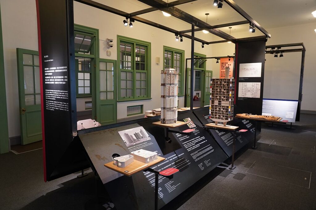 ▲特展中所呈現的建築項目。(圖/臺博館 提供)