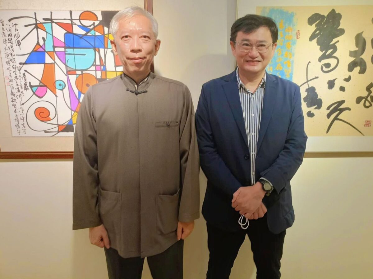 彩墨斐書   筆墨深情   黃國書、梁永斐書藝雙人展   承載豐沛文化喜樂與驚艷
