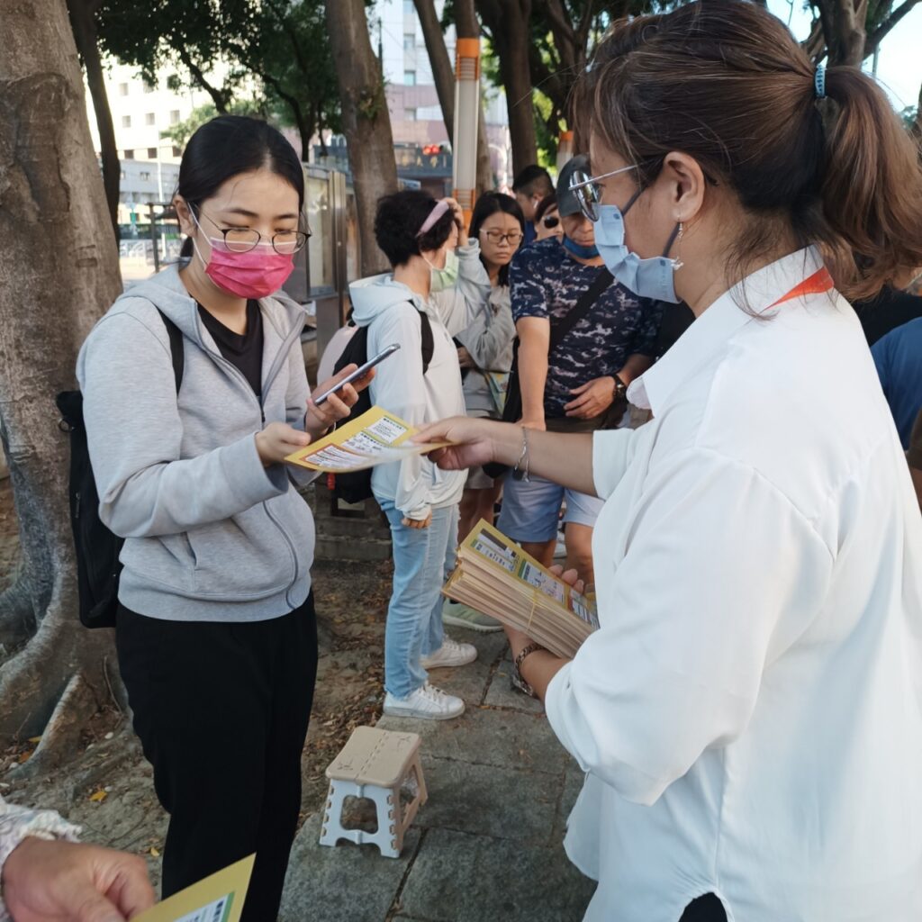 臺中市文化幣青年席位優惠活動結合中山堂青春競藝LIVE秀宣傳。(圖/文化局提供)