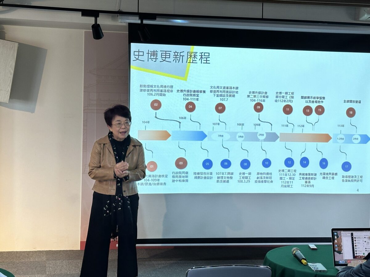 歷史博物館2月21日重建開館   王長華公開宣示   完整呈現兼容歷史與新時代面貌