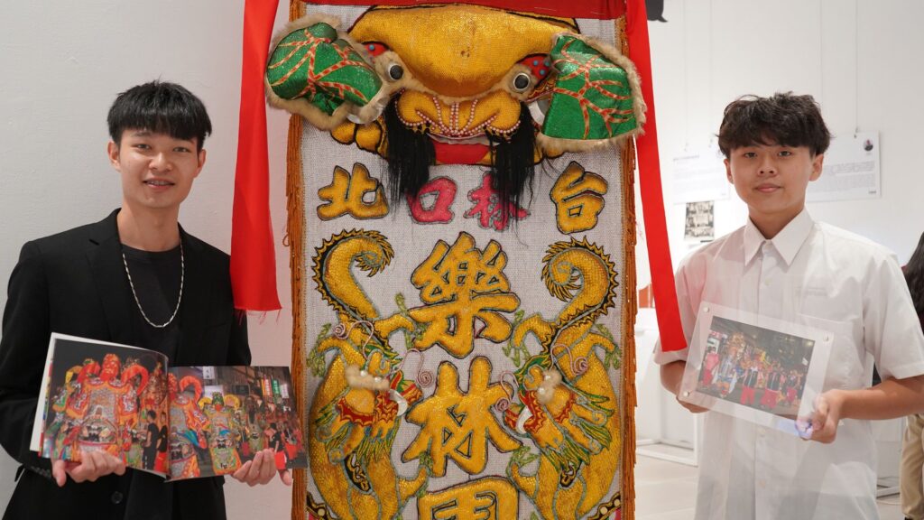 ▲北科大學生在傳統藝術的工藝創作上展現效益與利基。(圖/北科大 提供)