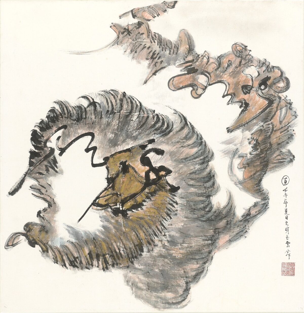 走進奇幻的異想世界之旅   簡玄明・蔡玉雲伉儷水墨展桃園登場