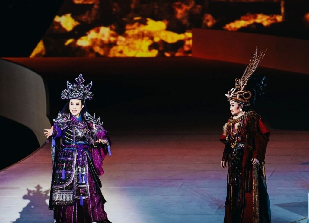 ▲演員戲劇演出張力無窮而呈現整齣戲的極致風華。(圖/文化部 提供)