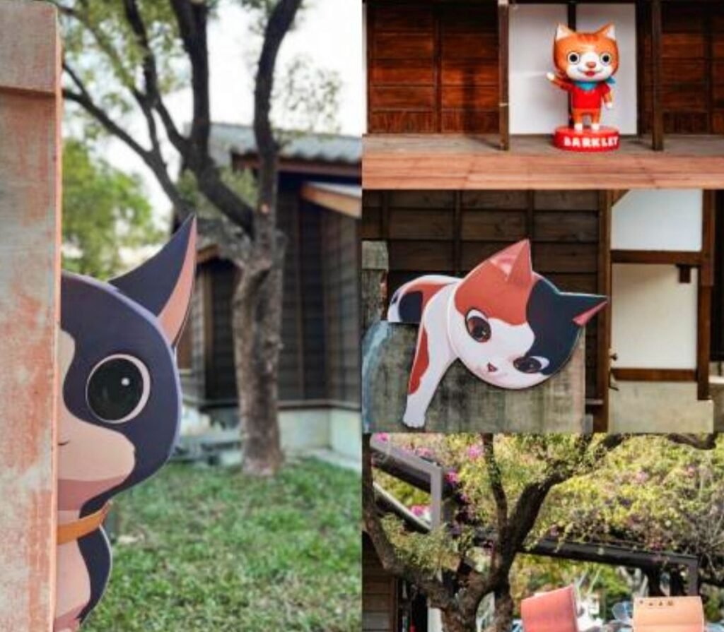 ▲臺灣漫畫IP「小貓巴克里」藏身國漫園區引來民眾的喜愛。(圖/文化部 提供)