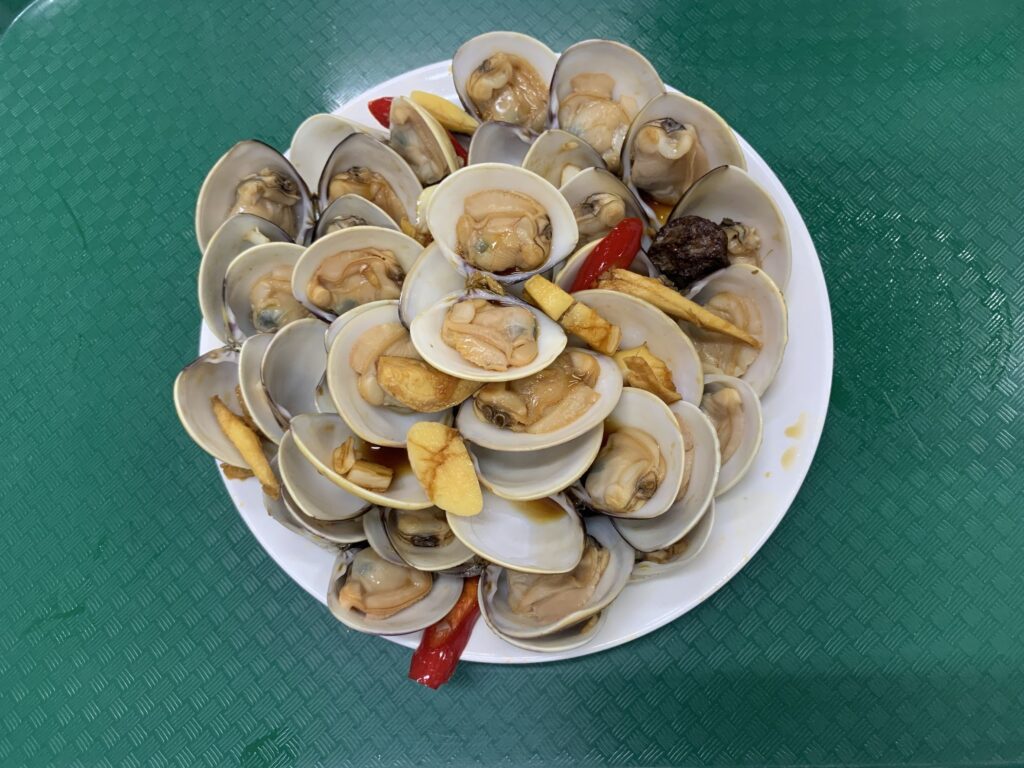 ▲文蛤料理備受消費者青睞。(圖/新北漁業處 提供)