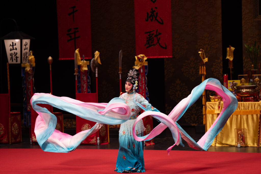 國光劇團新春開箱儀式演出《天女祈福》。