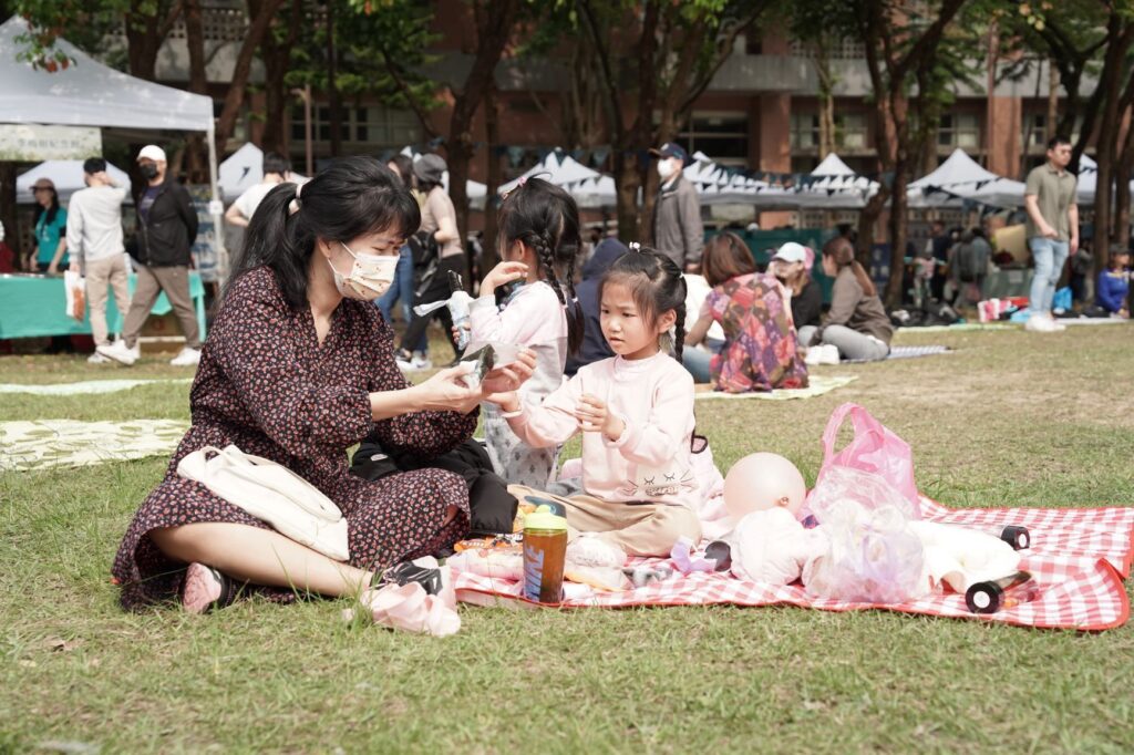 ▲親子參加北大野餐活動顯得相當開心。（圖/新北農業局 提供）