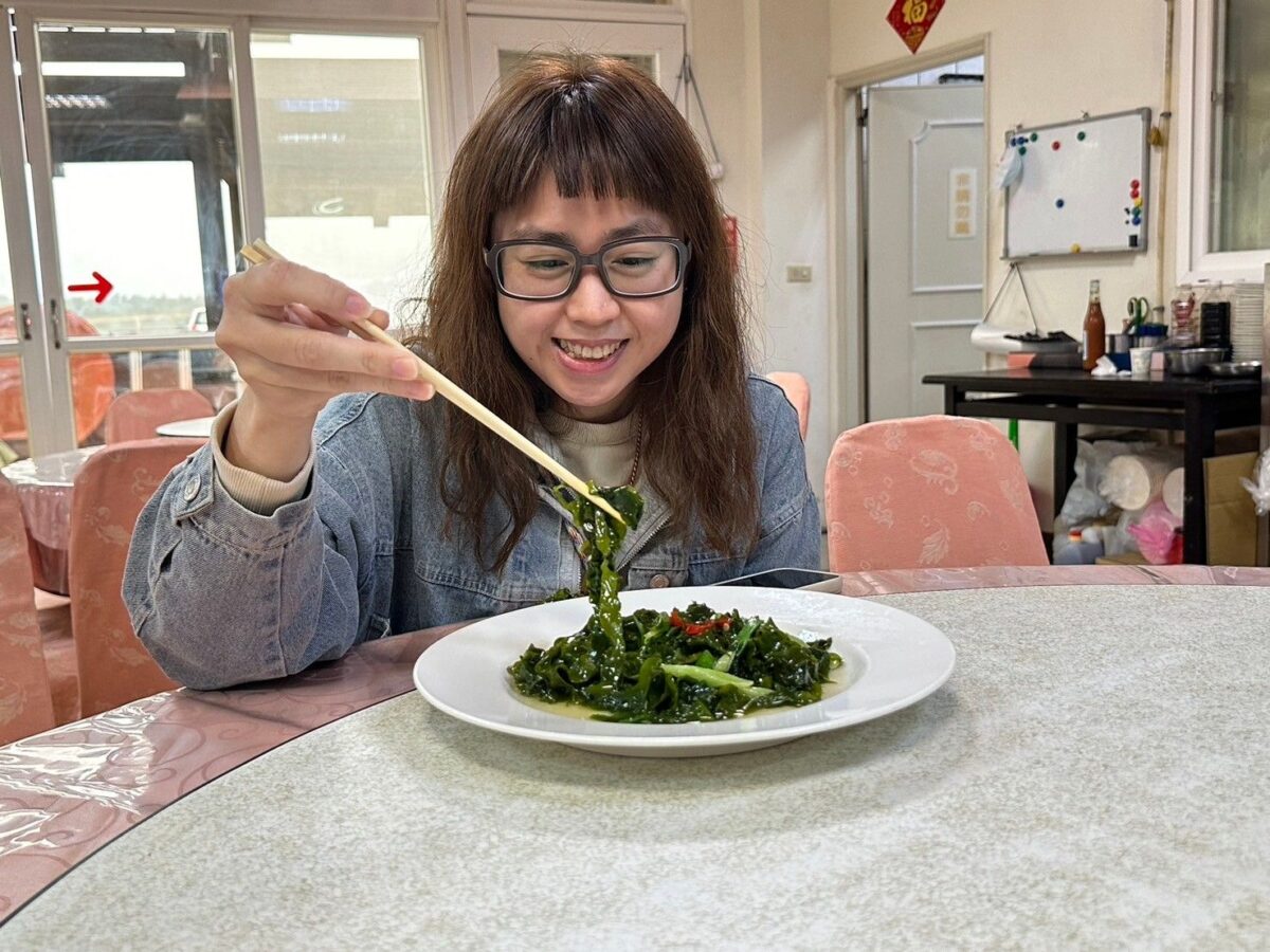 東北角海岸獨特海藻   春季限定腳白菜   美食品味受讚賞