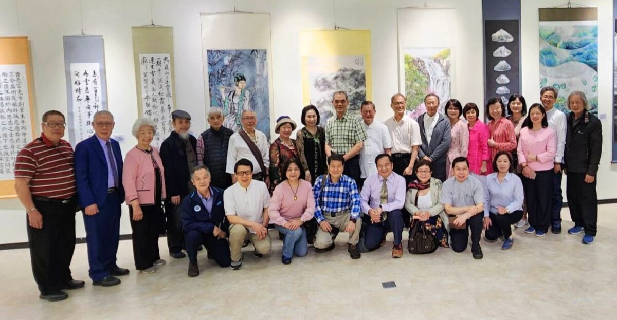 筆墨丹青  氣韻新境  中華娛樂文創產業發展協會聯展  震災祈福中追求藝術永恆