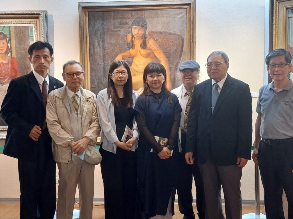 ▲政府主管單位與民間書畫會負責人齊聚一堂,對梅樹月活動給予大力支持。(圖/李梅樹紀念館 提供)