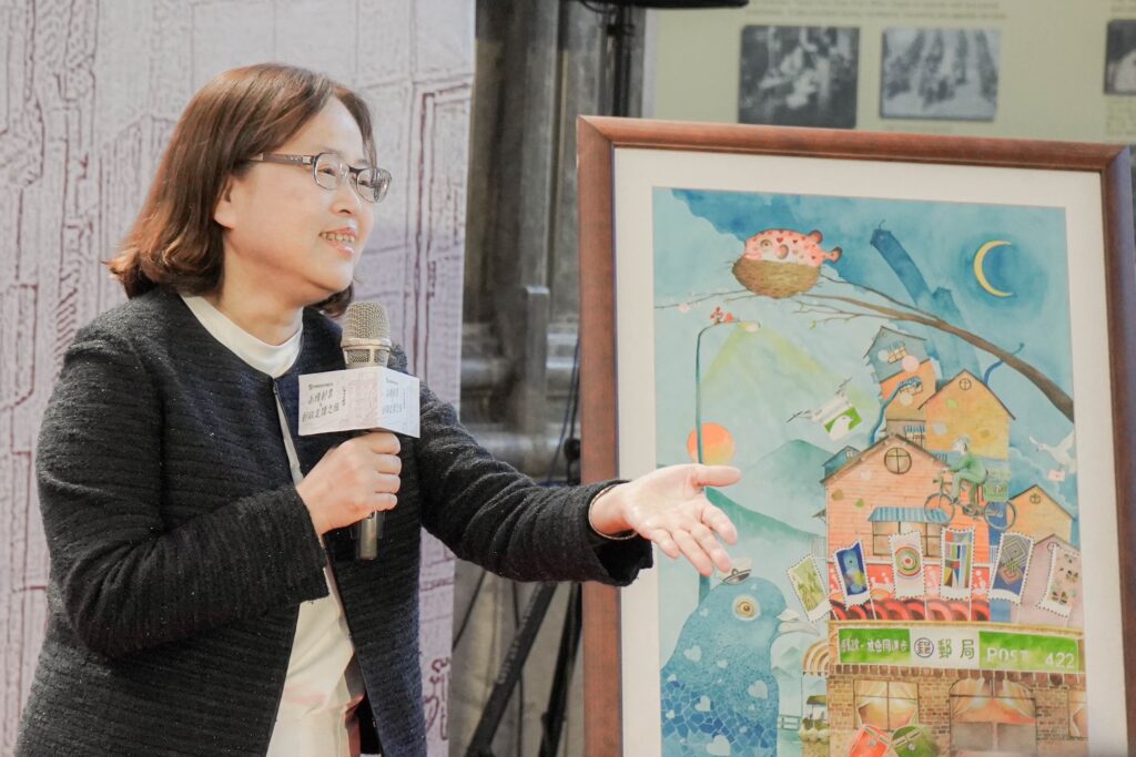 ▲中華郵政副總經理楊素珠致詞。(圖/中華郵政 提供)