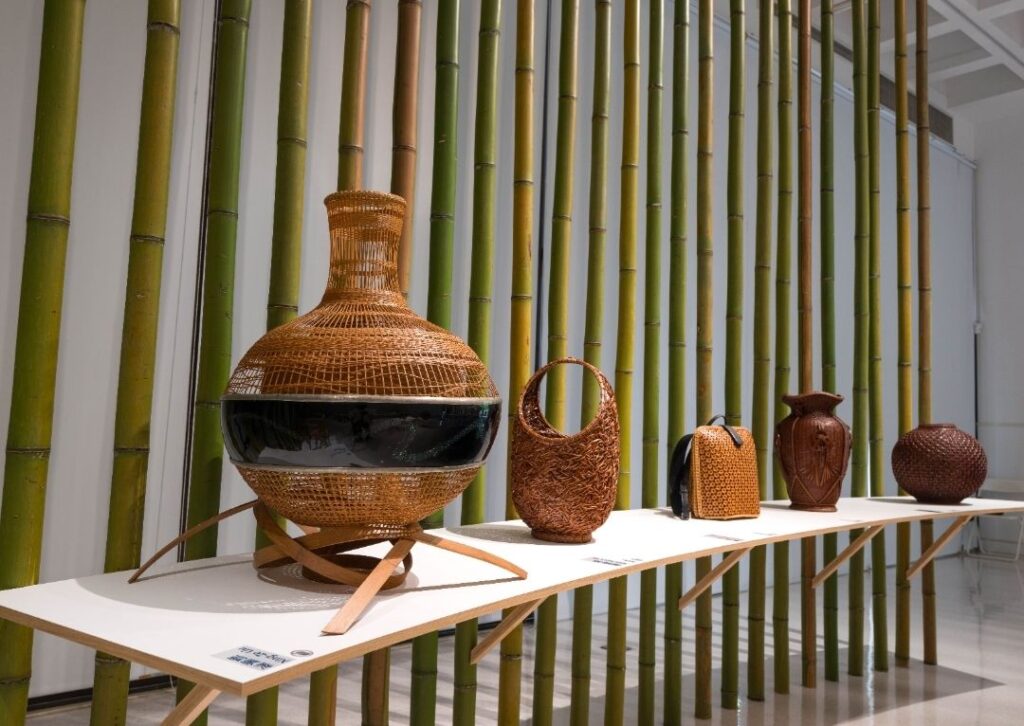 ▲工藝中心展出的精緻竹工藝,備受正面評價。(圖/工藝中心 提供)
