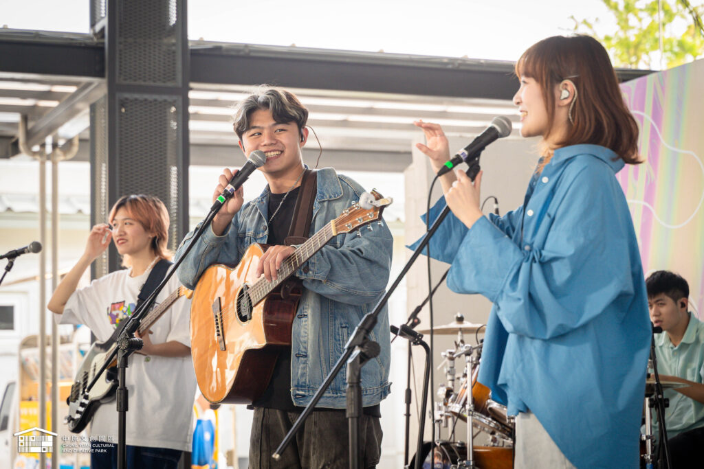 園區表演活動－青春熱音聯演。（圖/文化局提供）