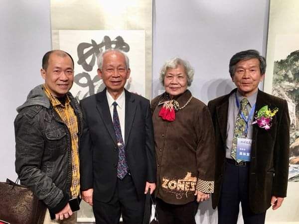 春風化雨   桃李芬芳   藝壇大師陳誠師生美展   溫馨登場