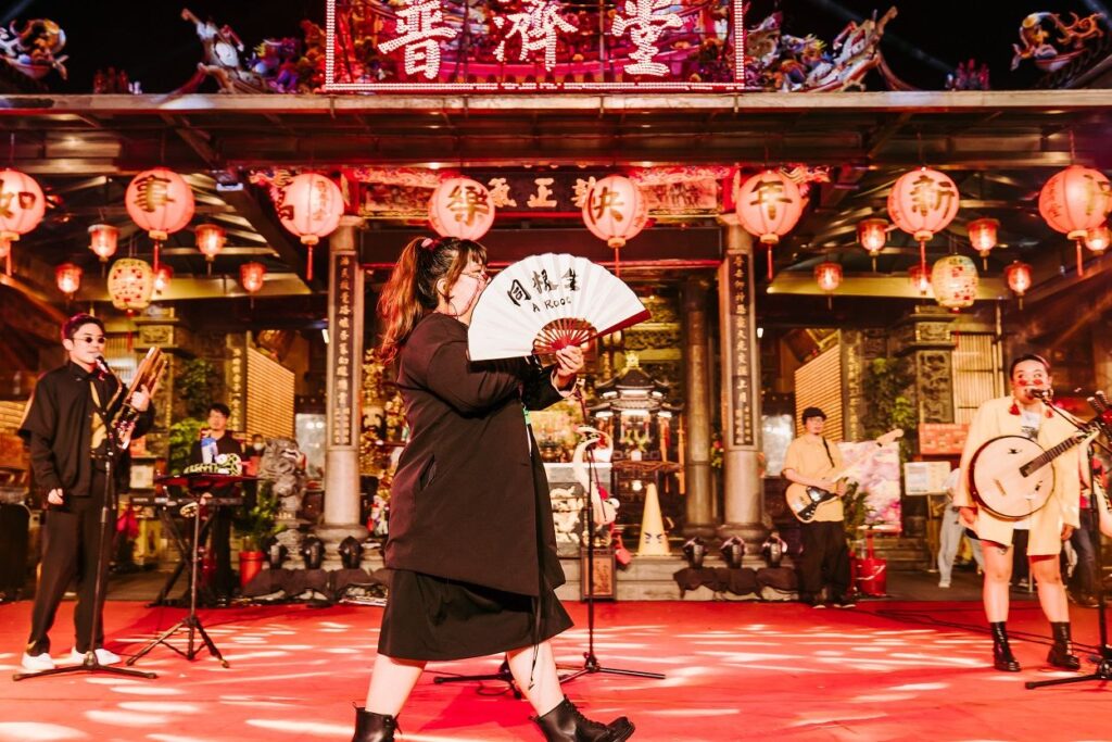 ▲庄頭劇場的演出帶來深廣文化的炫染力。(圖/文化部 提供)