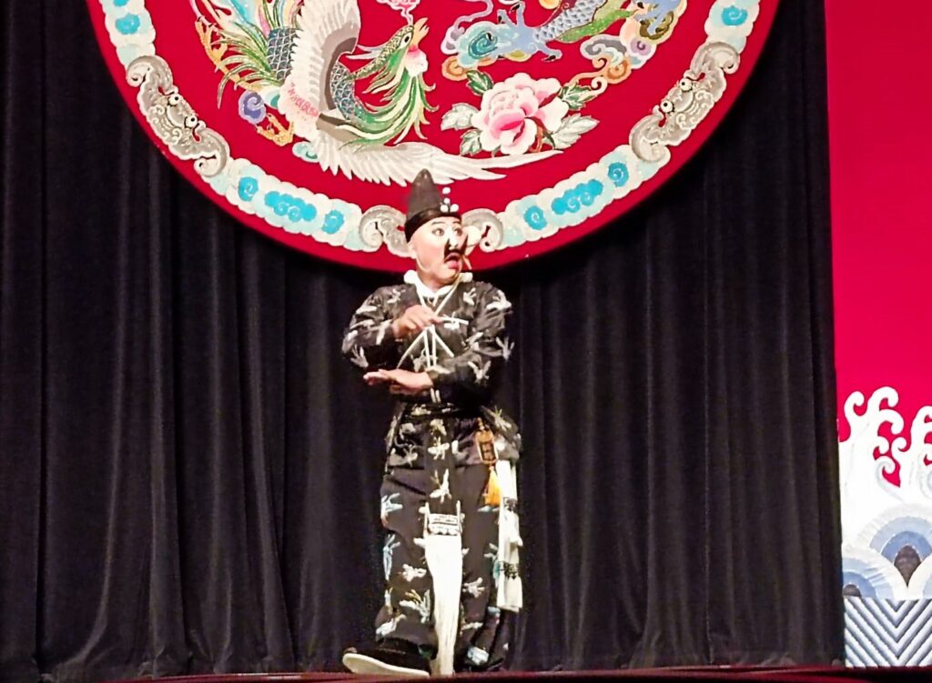 《天霸拜山》之〈盜鉤〉周慎行飾朱光祖。(記者 陳安婷/攝)