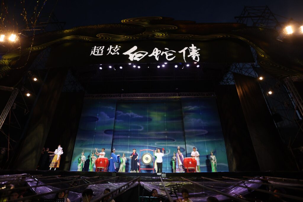▲庄頭劇場在屏東上演超炫白蛇傳。（圖/文化部 提供）