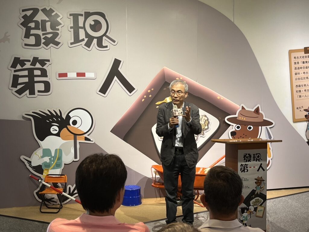 ▲文化部文化資產局局長陳濟民致詞時強調國定亮島島尾考古遺址在馬祖是相當重要的考古遺址之一。(圖/文化部文資局提供)