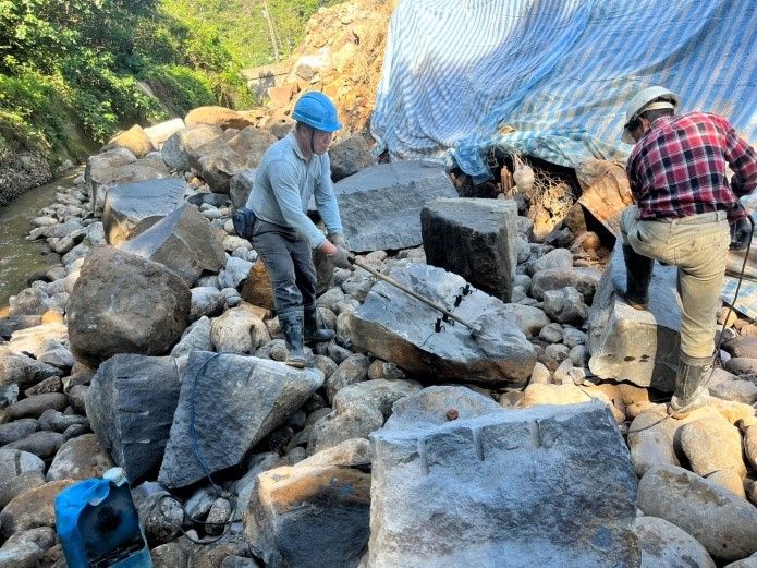 災害復建工程最大推手   砌石師傅巧手展生態工法