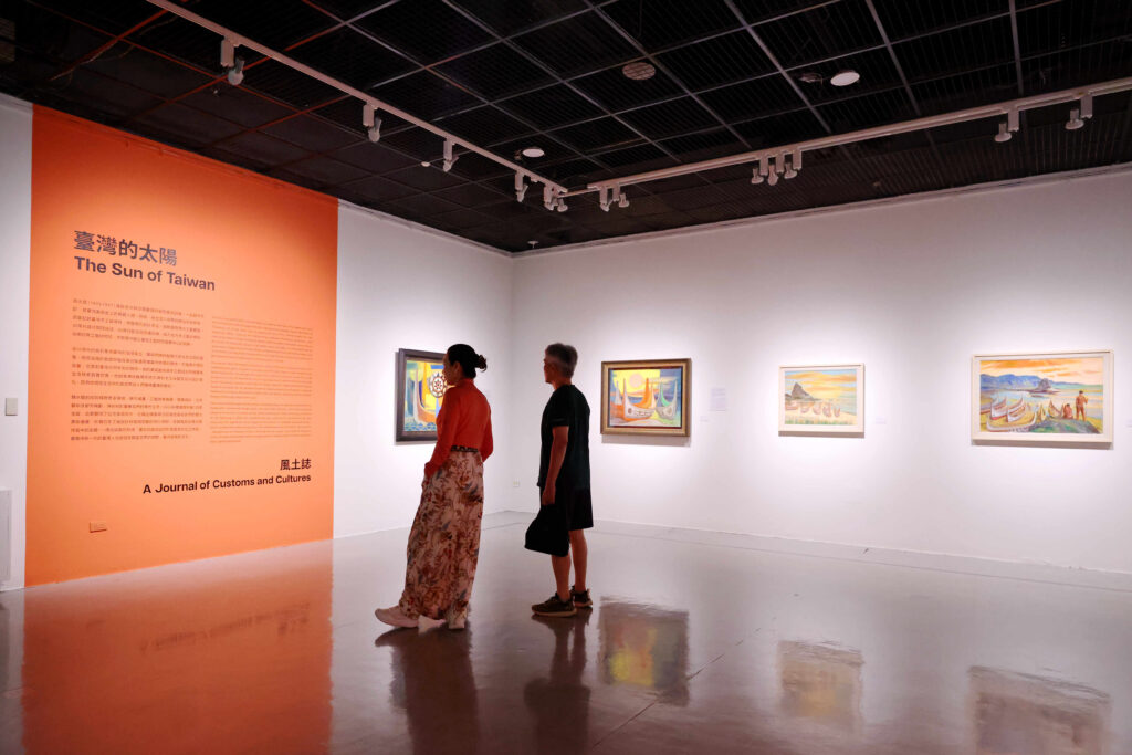 ▲「日月頌—顏水龍與臺灣」展覽,紀念藝術家顏水龍的卓越成就與豐富多彩的創作生涯。(圖/文化部 提供)