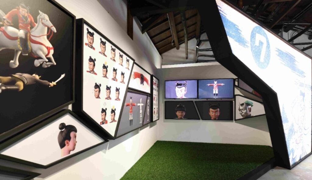 ▲國家漫畫博物館所呈現的精彩展出作品。(圖/文化部 提供)