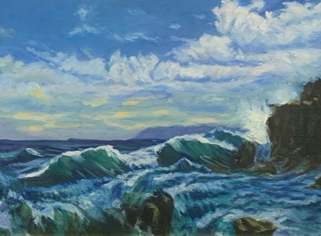 ▲展出作品「岸流」。（圖/中正紀念堂 提供）