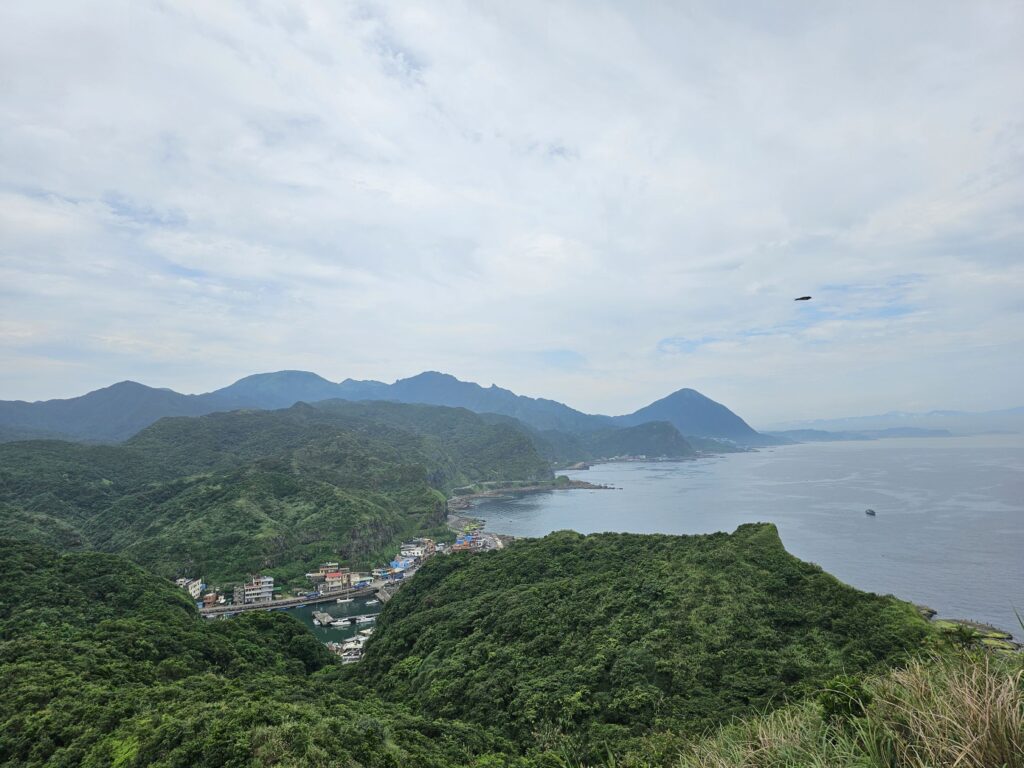 鼻頭步道俯瞰鼻頭漁港。(圖/漁業處提供)