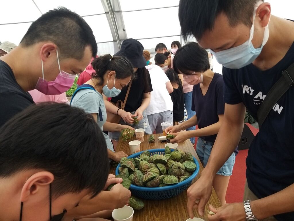 ▲民眾分享惜食觀念，讓活動備受期待。（圖/新北市農業局 提供）