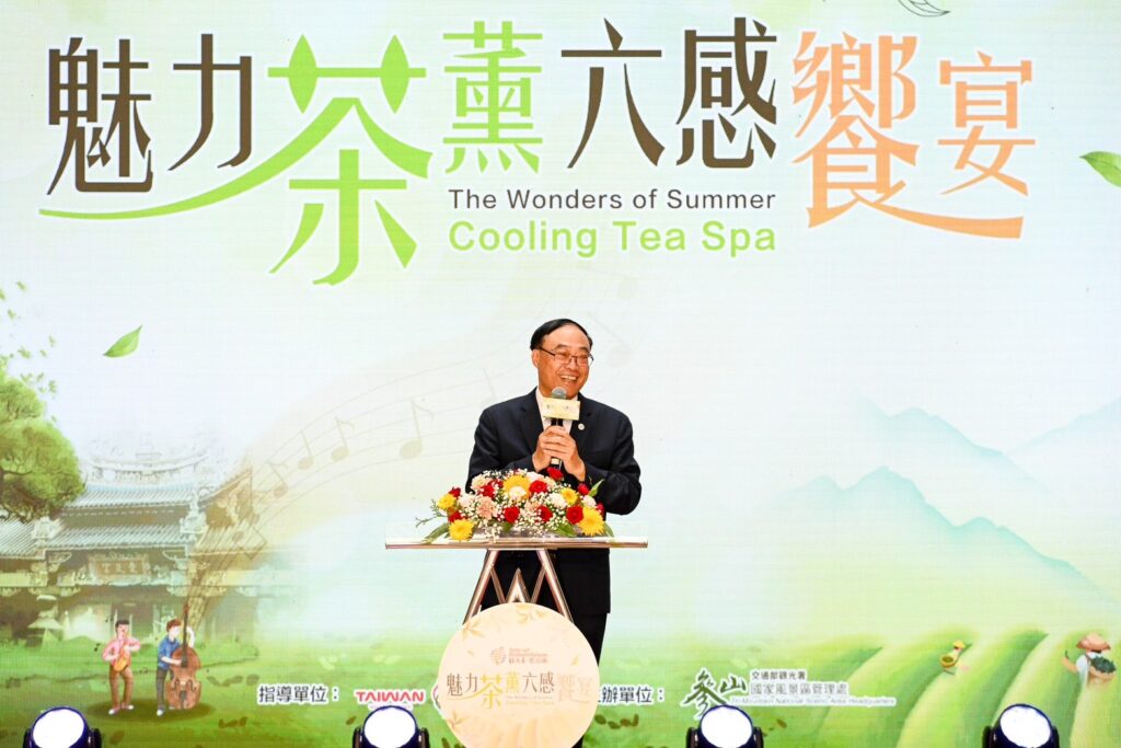 ▲觀光署長周永暉致詞時表達對活動的支持。(圖/觀光署 提供)
