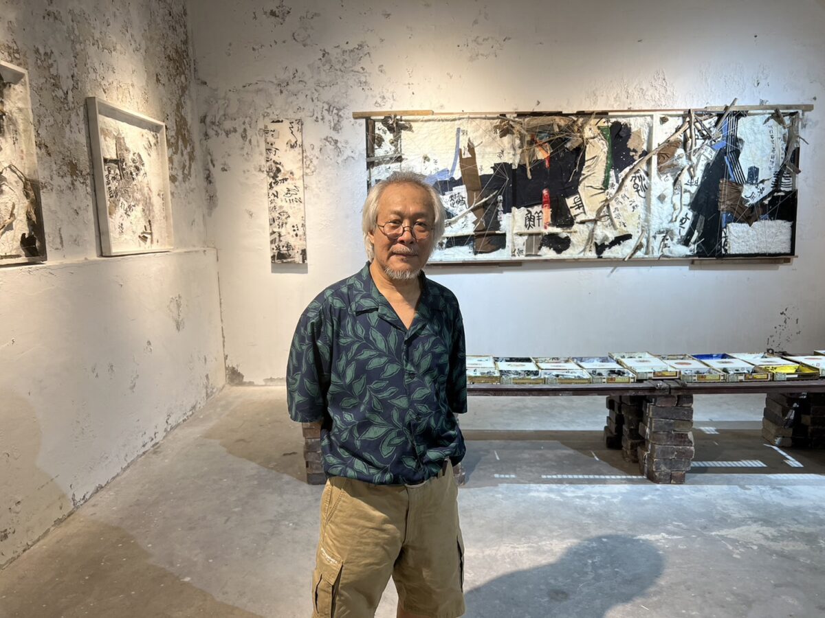 檳城藝術駐村  東西融合並存   馬祖藝術家曹楷智   個展作品呈現審美情趣濃郁心境
