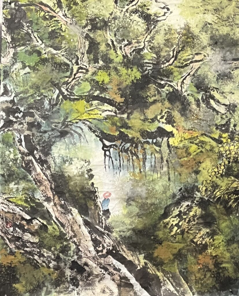 ▲展出作品「尋覓」。（圖/中正紀念堂 提供）