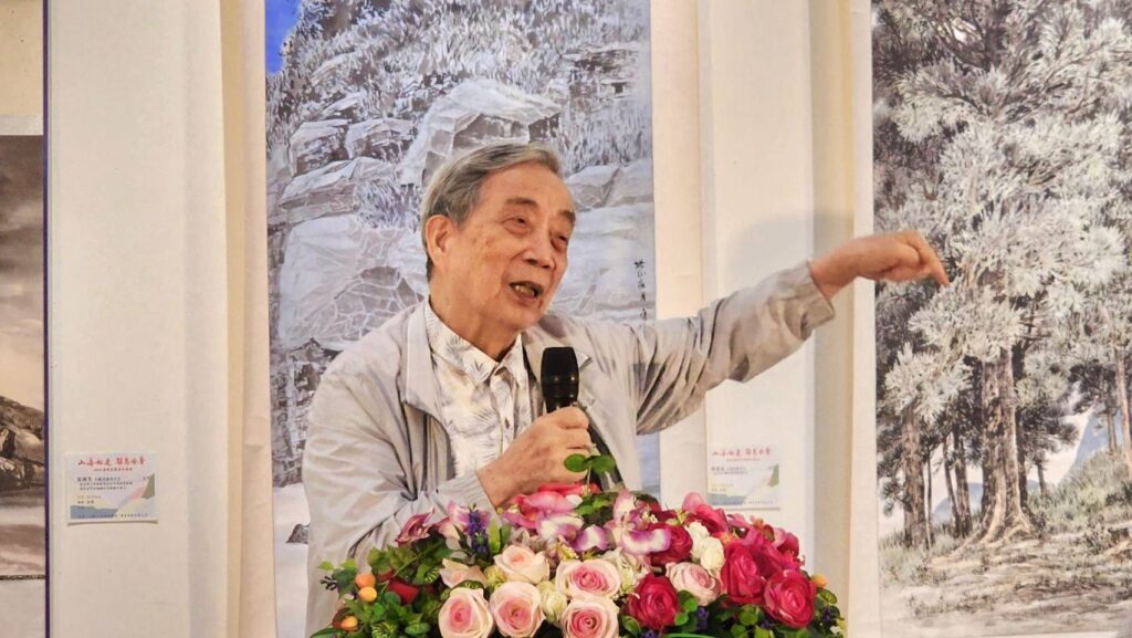 ▲前臺藝大校長黃光男認為政府應多支持離島的藝術發展,讓文化生根,藝術推進社會的進步。(圖/大媒體新聞網 提供)