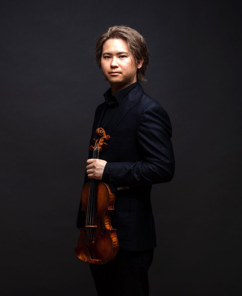 小提琴家三浦文彰 (Fumiaki Miura)將來台演出。(圖/臺北市立交響樂團提供)