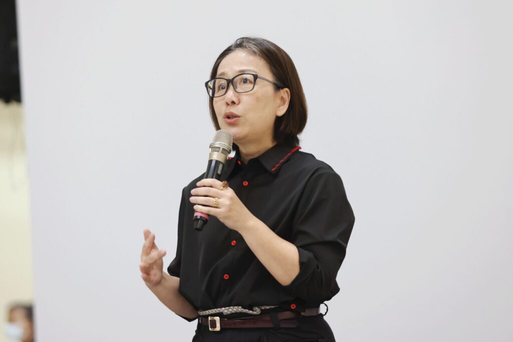 ▲文化部次長王時思致詞時表達對科技、文化與藝術結合的重視與肯定。(圖/文化部 提供)