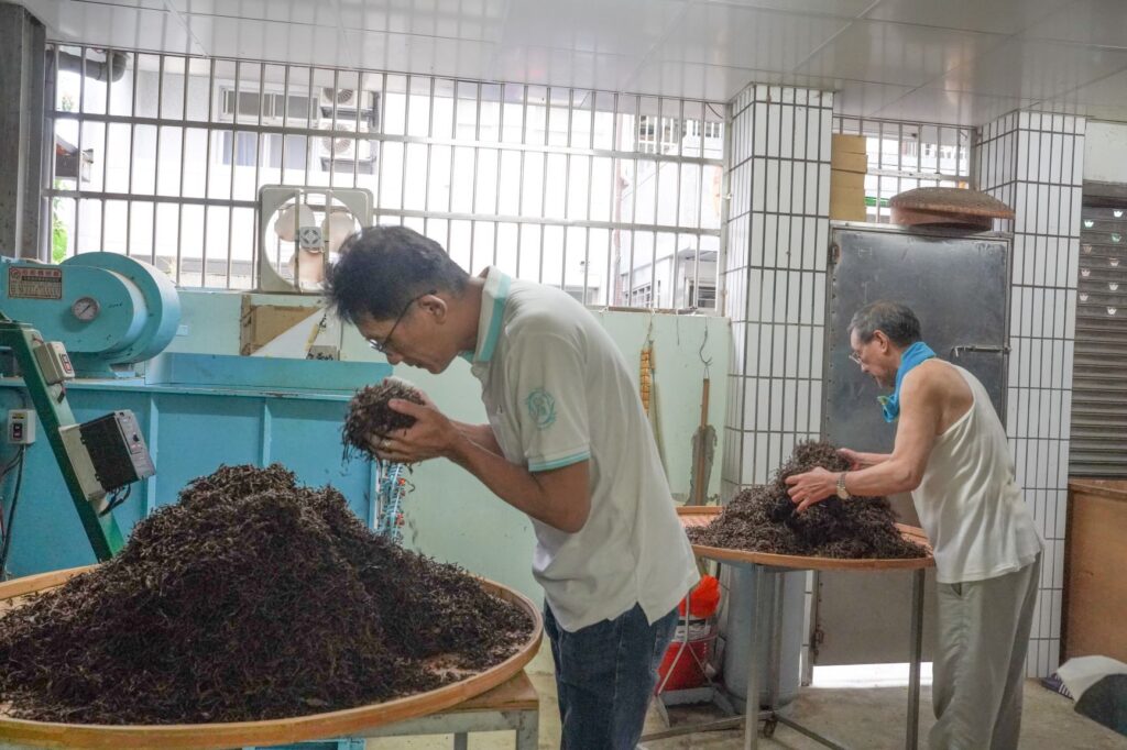 ▲戴記茶坊製茶過程專業且嚴謹。(圖/新北市農業局 提供)