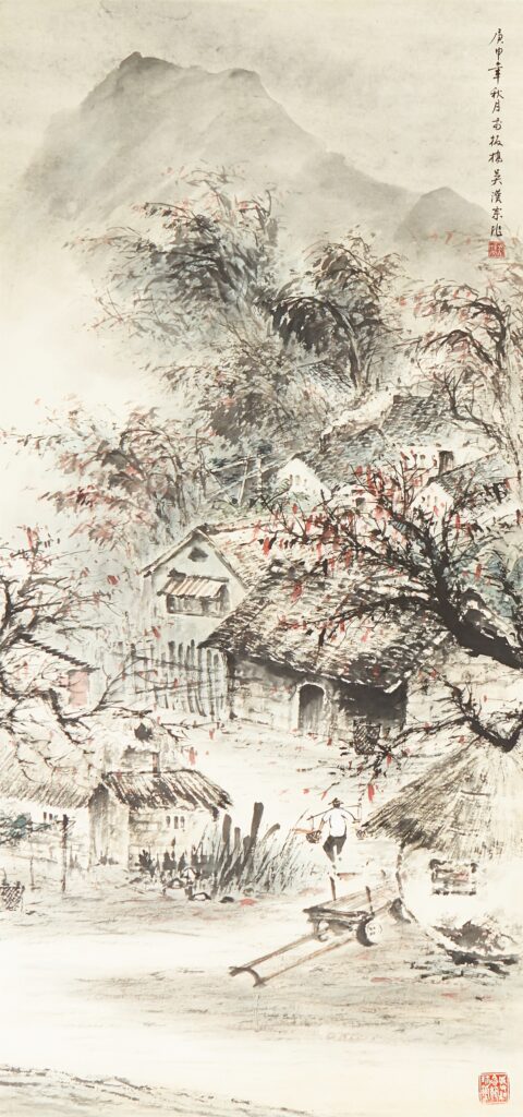 吳漢宗〈秋分暮色〉。（圖/國父紀念館提供）