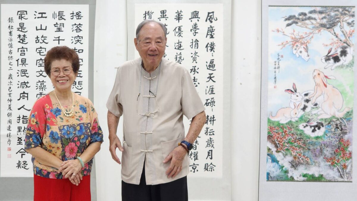 質量兼俱  人氣旺盛  呂玉環策辦會員聯展  凝聚會員見面交流的情誼  場面溫馨感人