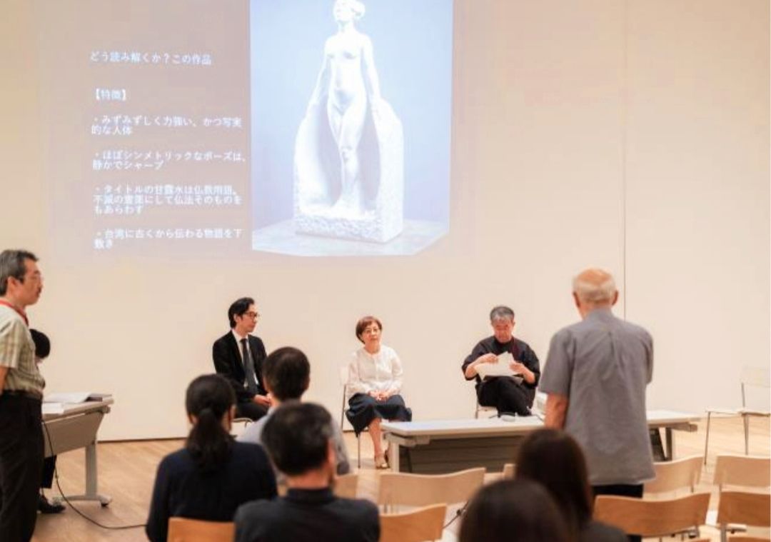 日本媒體讚譽黃土水作品「甘露水」 在「黃土水與他的時代」特展中的地位  備獲日本民眾支持