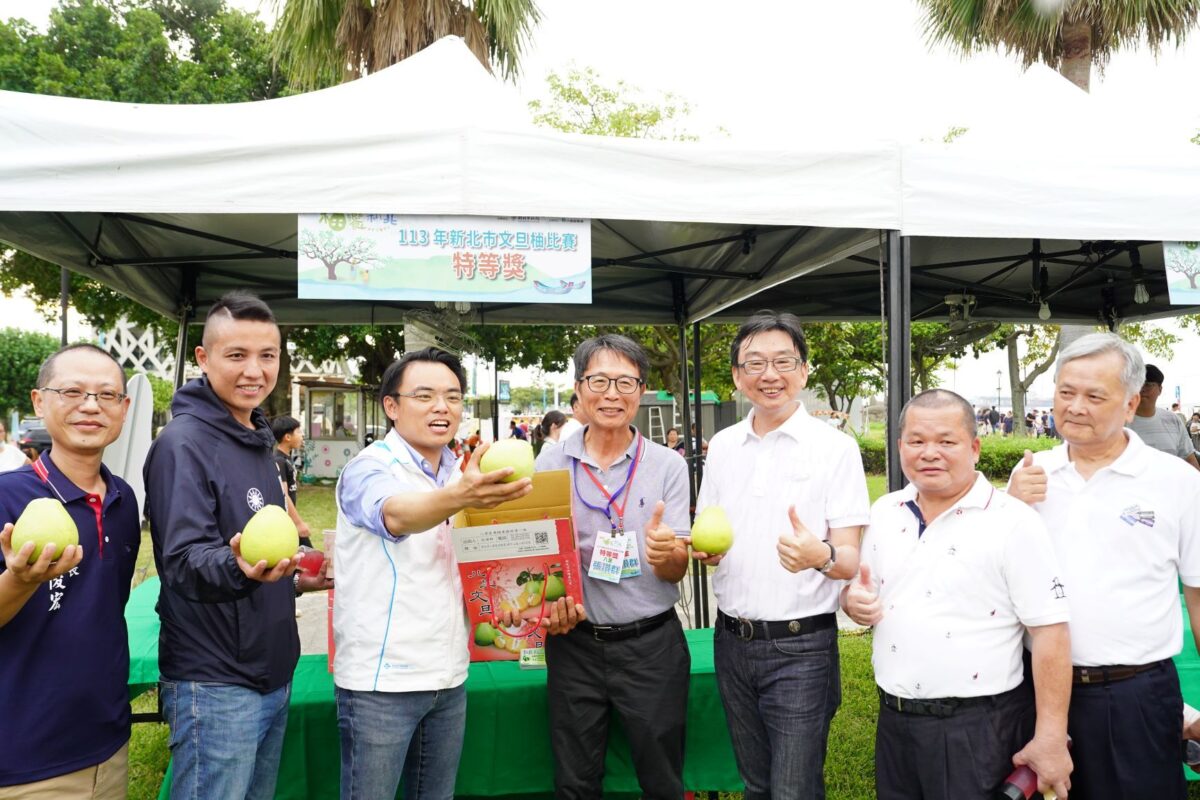 五度奪冠   八里紅秋觀光果園種出新北冠軍柚