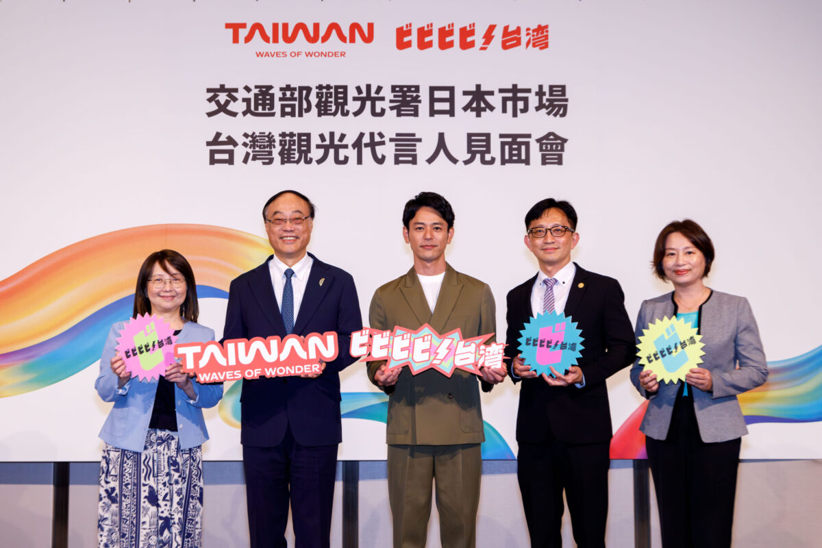 日本國民男神妻夫木聰   初任臺灣觀光日本市場代言人  深度探索臺灣迷人風情