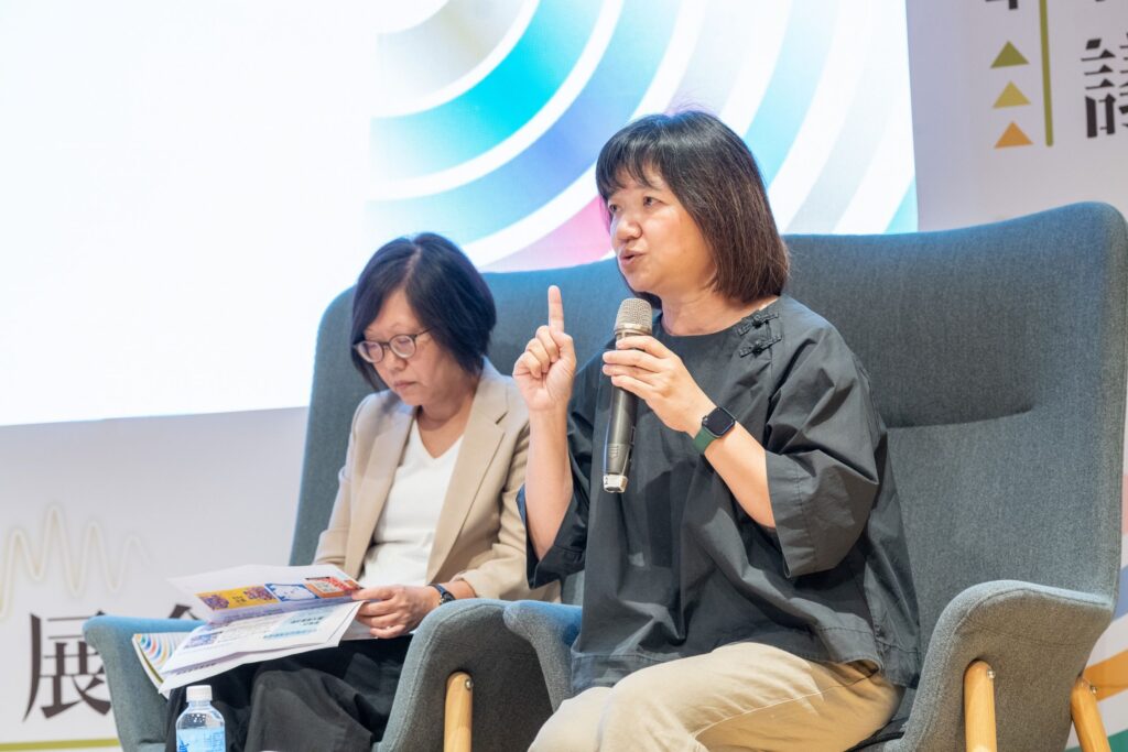 ▲文化部次長李靜慧(右)會中針對分區論壇舉辦所帶來的正面效益給予肯定。(圖/文化部 提供)